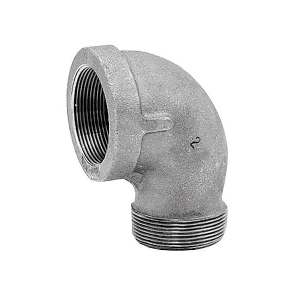 Anvil 2 in. FPT X 2 in. D FPT Black Malleable Iron 90 Degree Street Elbow 8700127551 - main